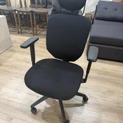 EP300 Ergonomic Office Chair, Home Computer Chair with Seat Forward, Mesh Lumbar Support Desk Chairs with Adjustable Backrest, Headrest and Seat Angle