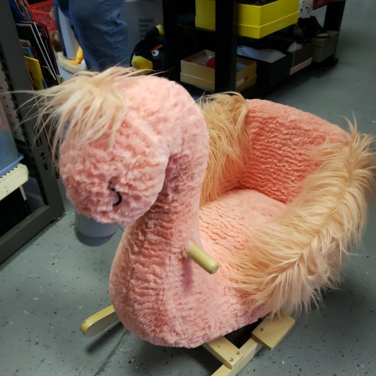 Flamingo Rocking Horse for Sale in Corona CA OfferUp