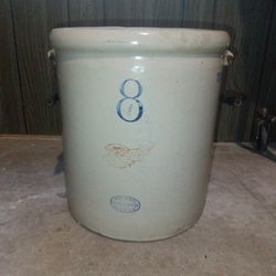 Red Wing 8 Gallon Crock Pre WW2