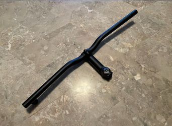 Crowbar double butted handle bars