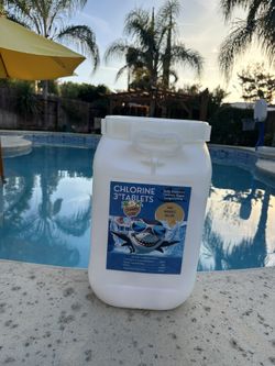 50 Lbs Chlorine Tablets Or Pool Shock
