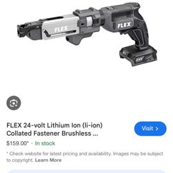 Flex Screw Gun With Charger And Battery 