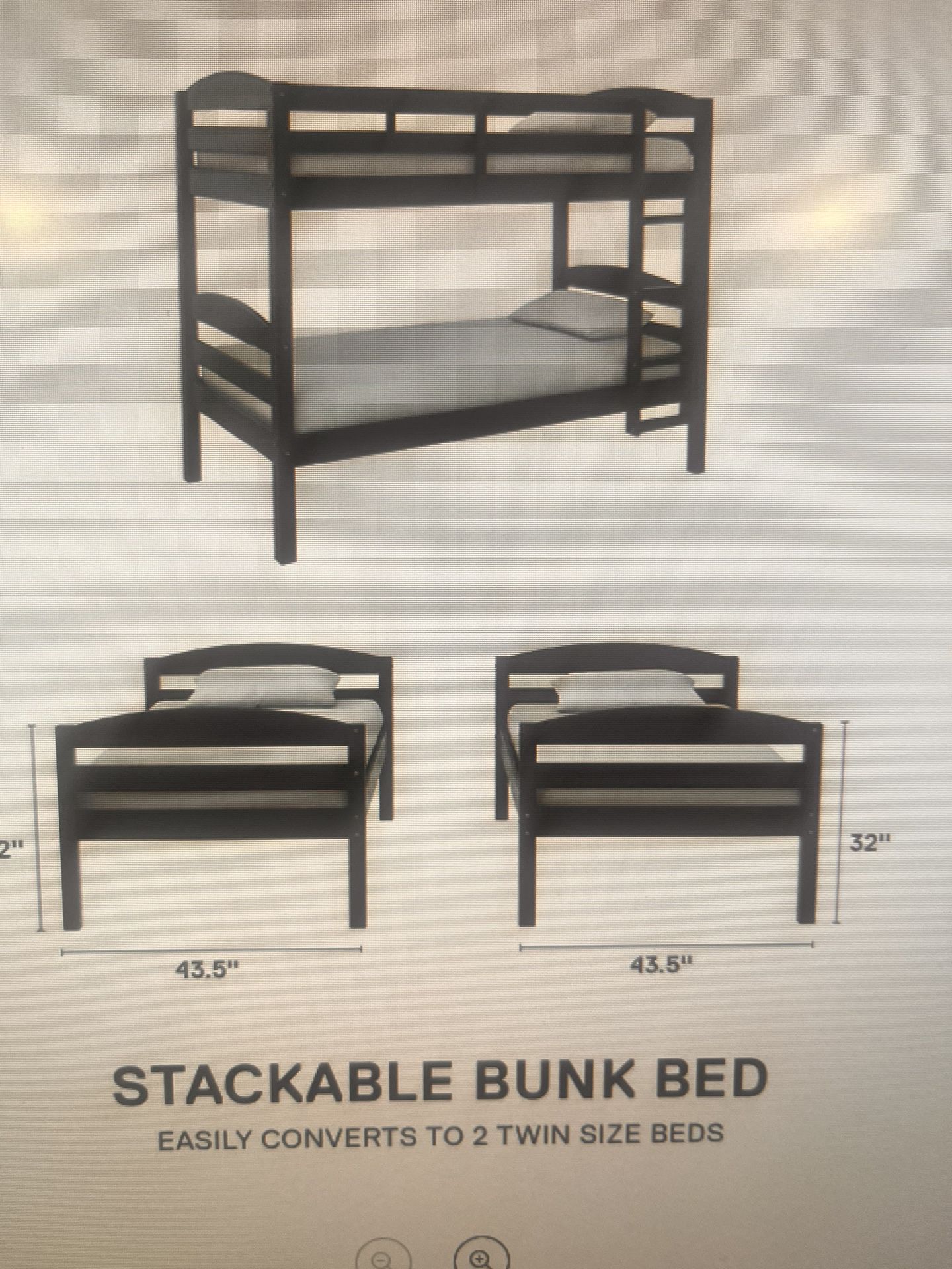 Bunk bed (Twin size)