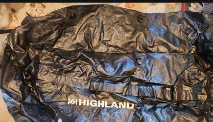 Highland Cargo bag rainproof carrier black 10417 13 cubic ft 54"×21"×20 hitch