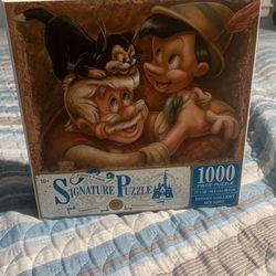 Disney Parks Signature Puzzle Pinocchio 80th Anniversary