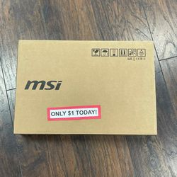 MSI GF63 Thin Gaming Laptop 15.6 Inch New Core I5 / 8GB RAM / 256GB SSD / GTX 1650 - PAYMENTS AVAILABLE With $1 DOWN - NO CREDIT NEEDED