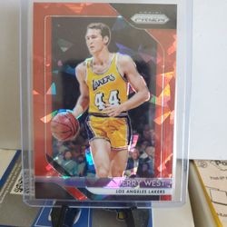 Lakers Jerry West Refractor Card