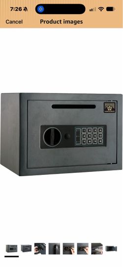 NEW… Electronic safe deposit box