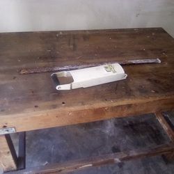 Solid Work Bench Made Of Wood $50