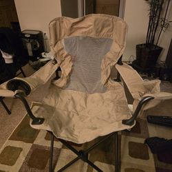 Quad Chair Outdoor Lawn Portable Foldable Camping Quad Char With Cup Holder And Storage In Other Chair Arm Heavy Duty + Carrying Bag
