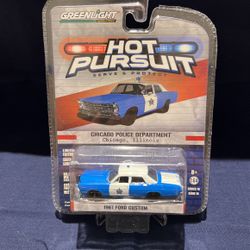 2015 Greenlight Hot Pursuit Series Chicago PD 1967 Ford Custom 