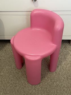 little tikes girls pink sparkle child size chair excellent condition Vintage rare toddler