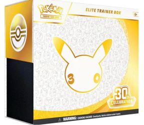 Pokémon TCG: 30th Celebration Elite Trainer Box (ETB)