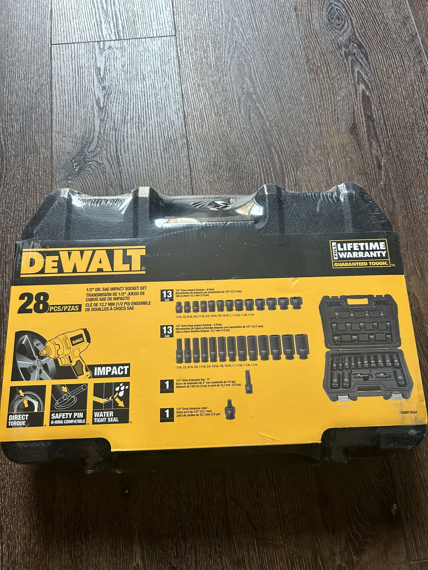 Dewalt 1/2 Drive Socket Set 28 Pieces