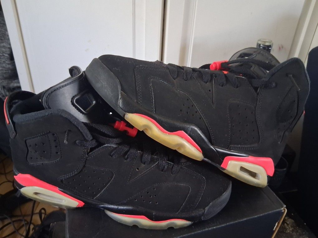 AIR JORDAN 6 INFRARED SZ.7