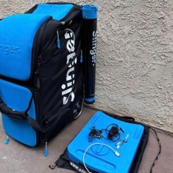 Slinger Tennis Machine with Accessories 