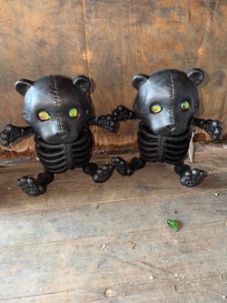 Halloween scary bears