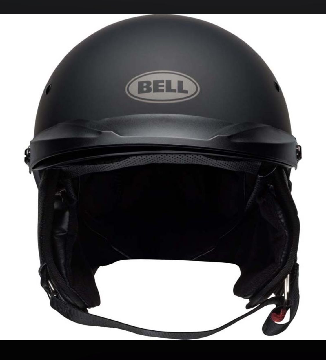 Bell Pit Boss Half Helmet Solid Matte Black
