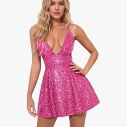 Se vende conjunto completo de 15 años – Color Fucsia
