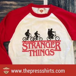 Stranger Things Baseball Tee