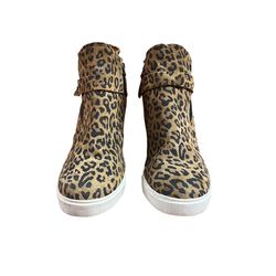 Leopard Print Wedges 🐆 