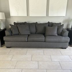 Dark Grey Couch Ashley Furniture 