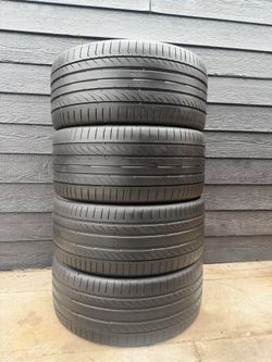 295/35/21 y 265/40/21. Continental