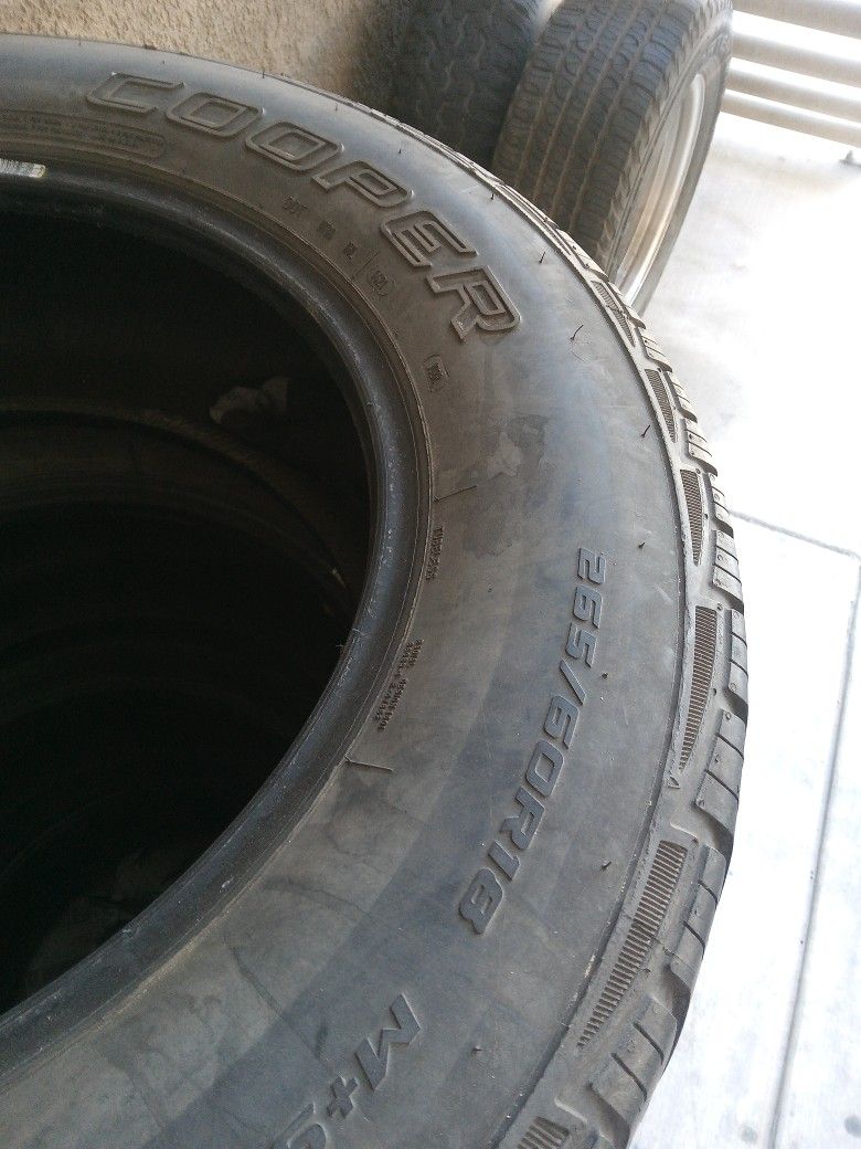 Llantas Las 4 265/60r18