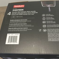 Bodum Double Wall Canteen Glasses