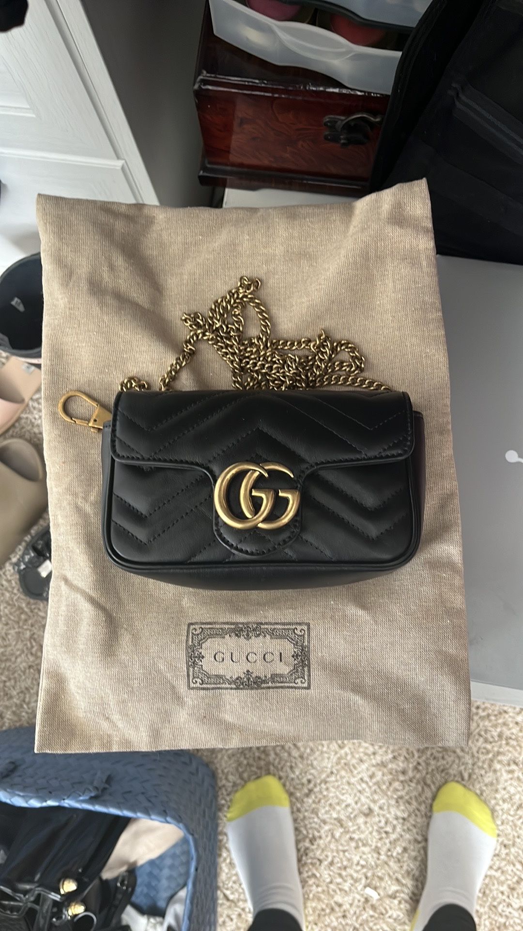 Gucci Super Mini Marmont Bag