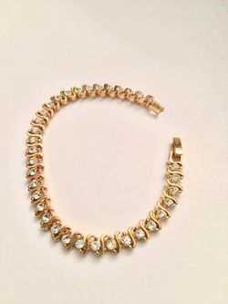 7" Bracelet with Swarovski Rhinestones