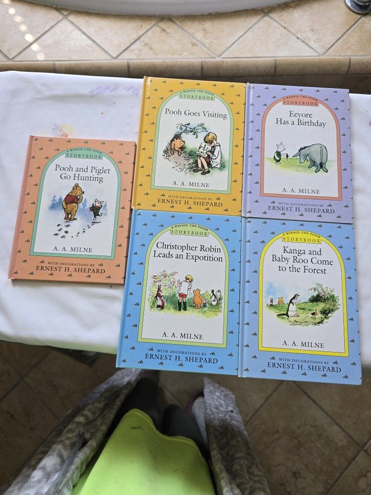 Winnie The Pooh Hard Cover Story Books