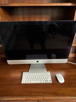 2013 iMac 27in with mouse and keyboard