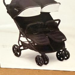 Jeep Destination Double Stroller NEW Side by Side Black