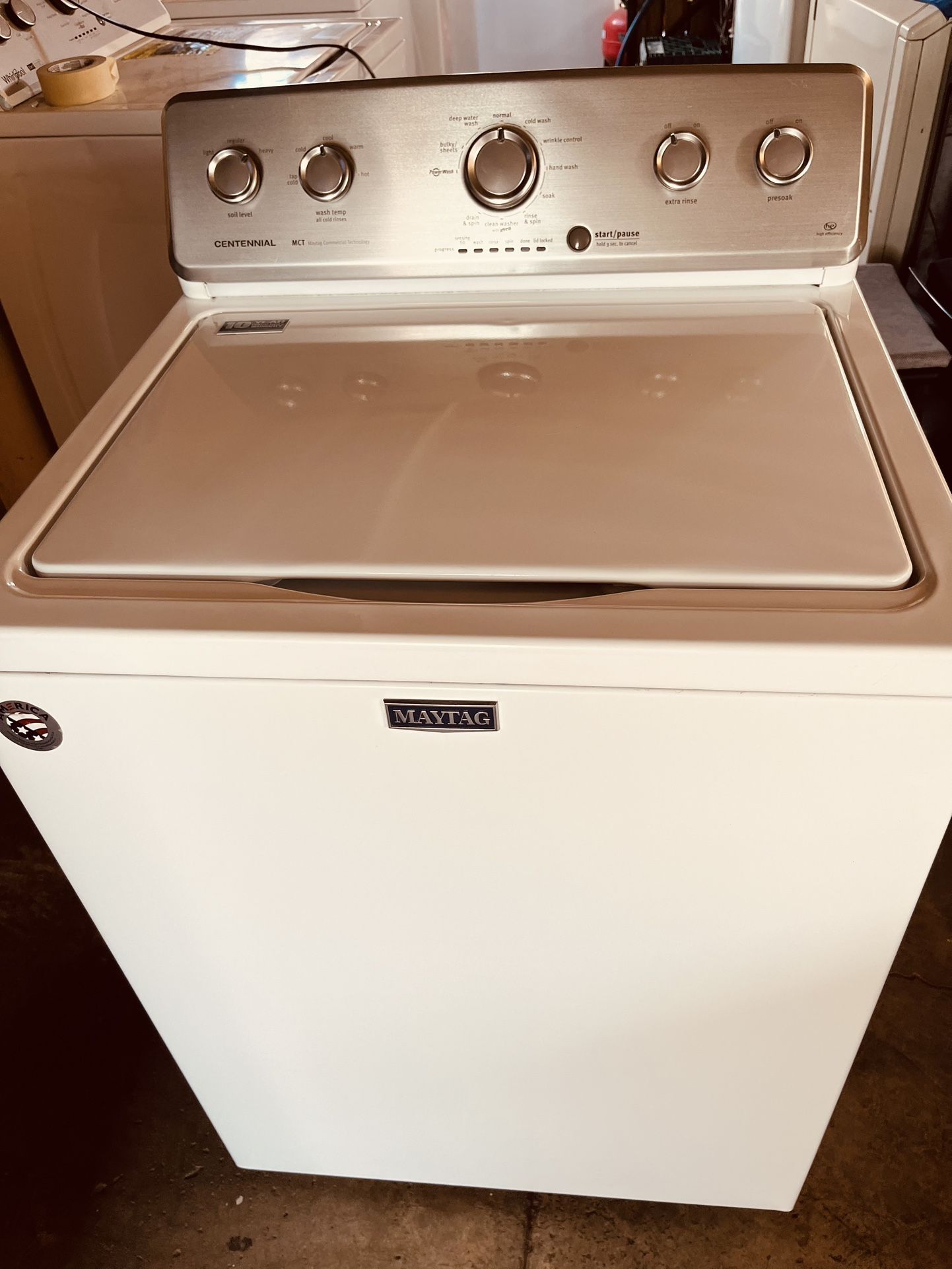 Maytag Centennial MCT Commercial Technology Washer Free Delivery 