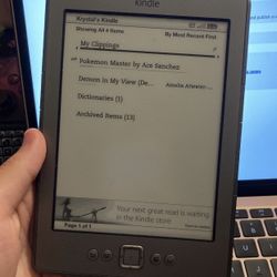Kindle Paper 4th Edition