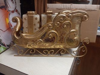 Christmas Sleigh Candles