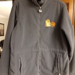 POMERIAN Lover Jacket, Fleece Warm Sweater, Medium