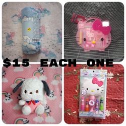 HELLO KITTY AND FRIENDS TOYS/ITEMS