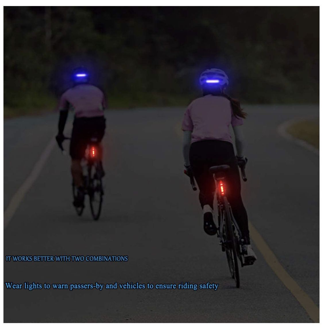 Rechargeable bike headlight