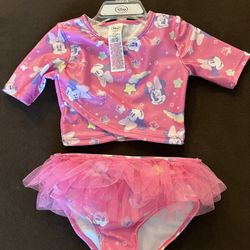 New Disney Minnie Swimsuit Size 3T 
