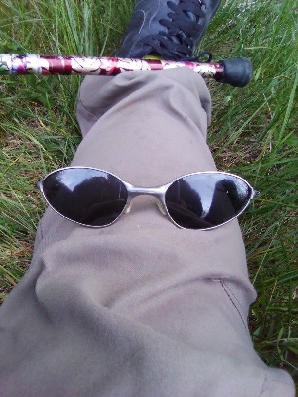 Oakley Titanium Frame Sunglasses