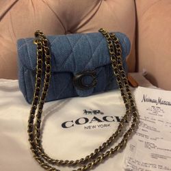 Coach Tabby Denim