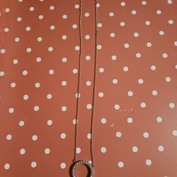 Pandora Circle of Heart Necklace 