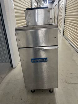 Imperial Commercial Stainless Steel Deep Fryer