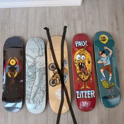 NEW Strangelove Skateboard Decks New In Cellophane  $60 Each FIRM Mint Condition