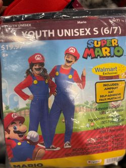 Super Mario Youth Costume Size S (6/7)