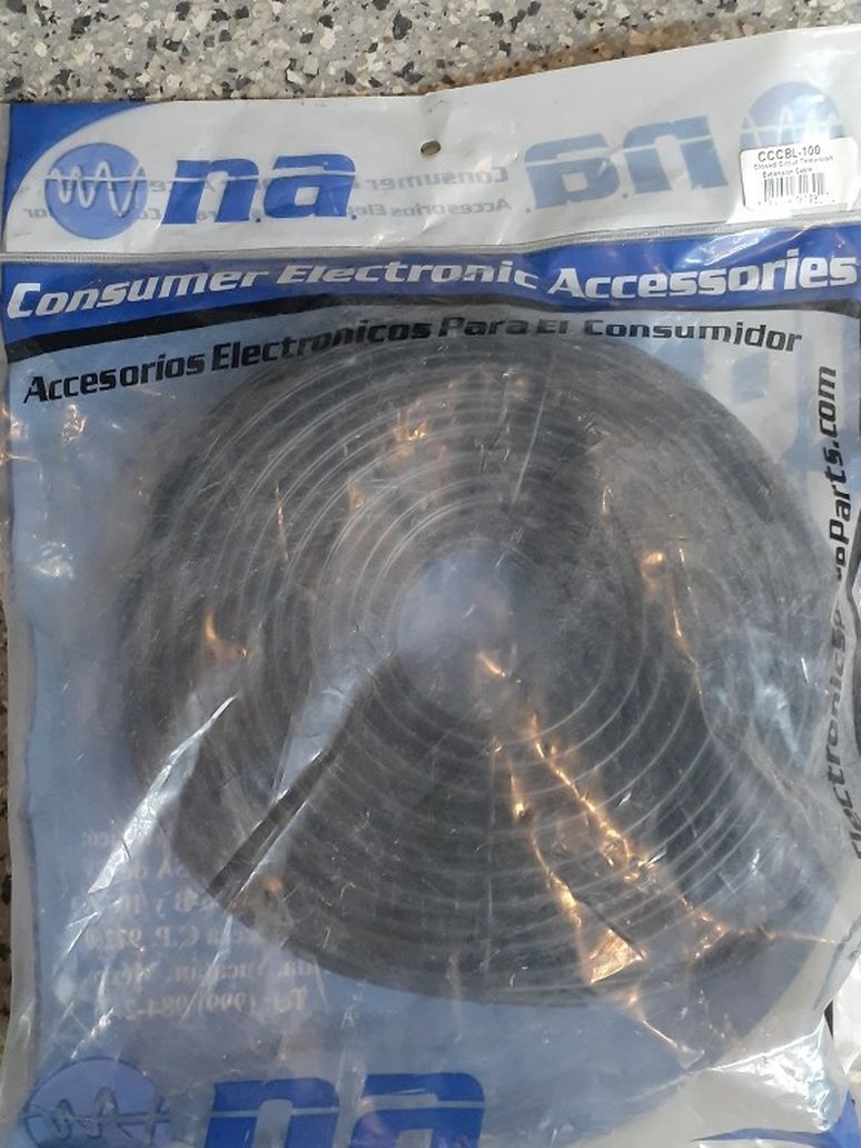 CCTV Coax Cable 100 Feet