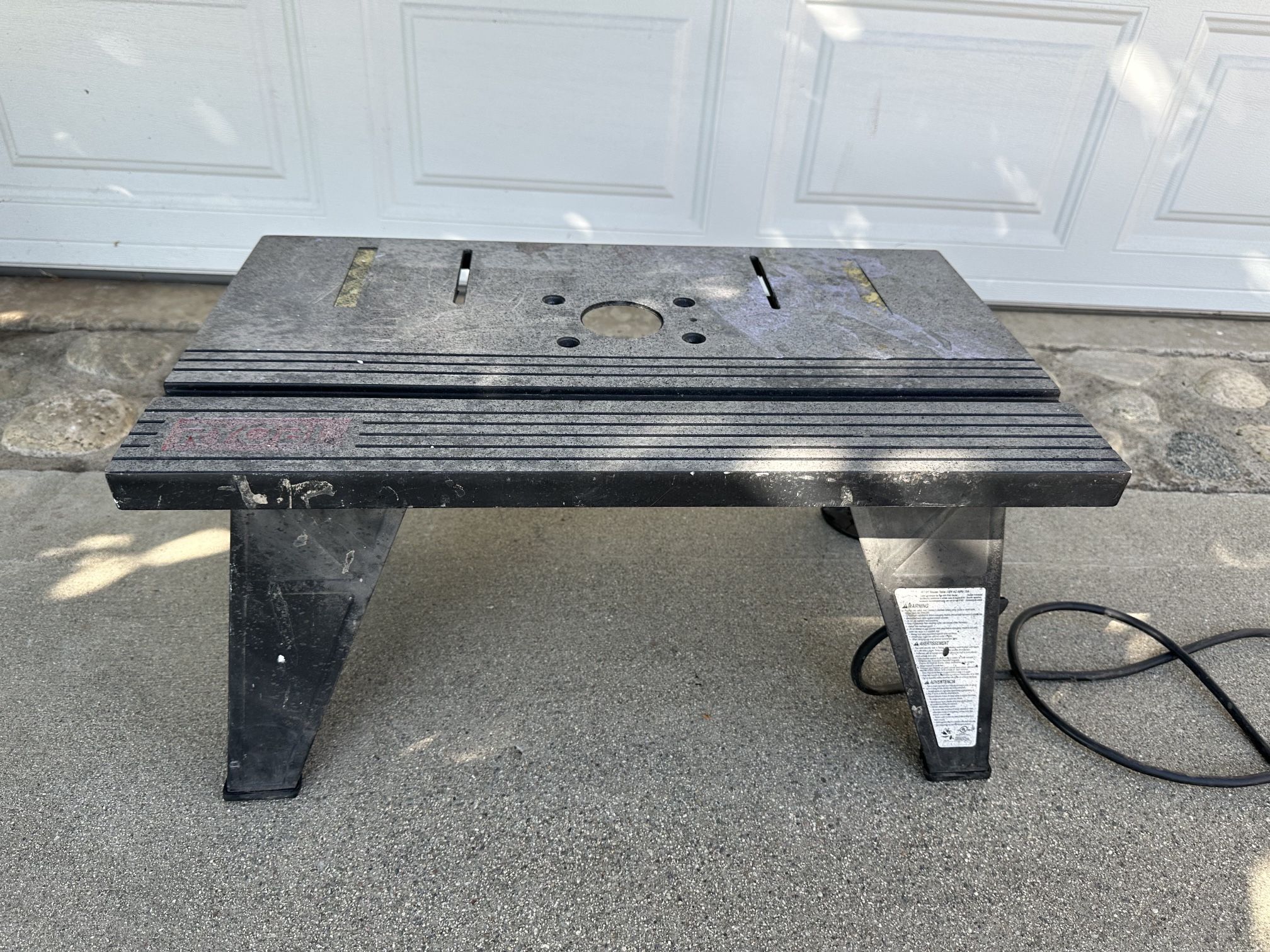 Ryobi Router Table