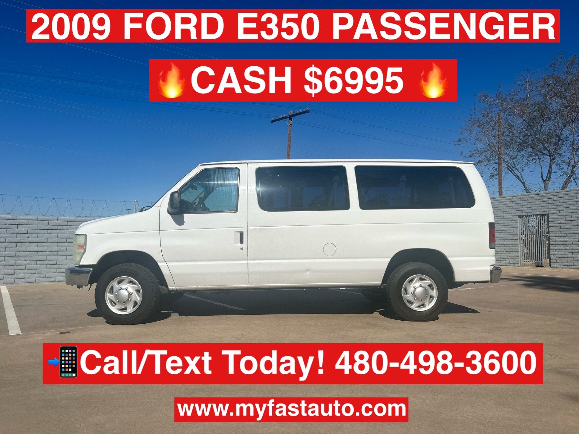 2009 Ford E350 Super Duty Passenger Van